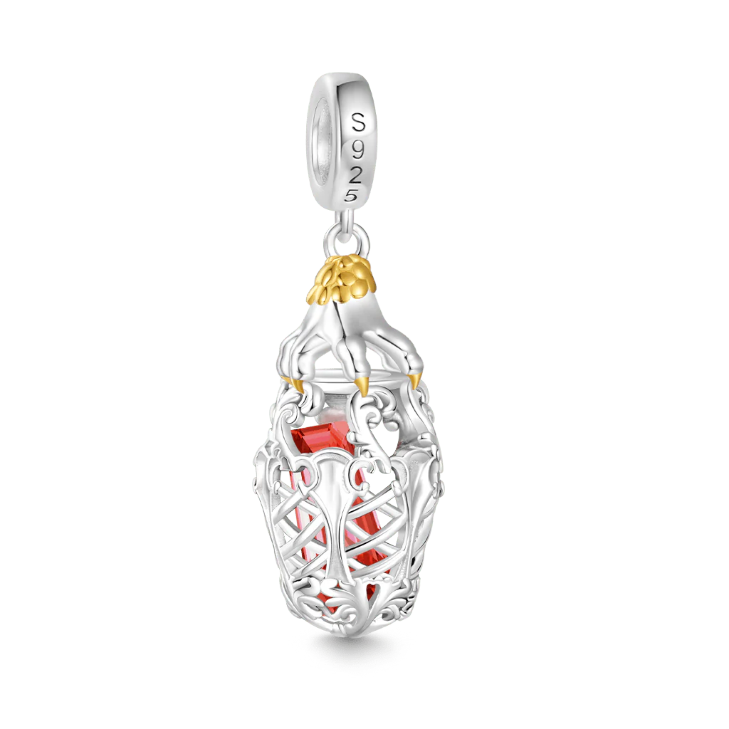Gnoce Splendor Solis Dragon Pendant Dangle Charm - Image 2