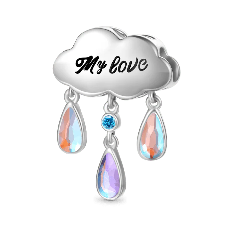 Gnoce "My Love, My Life" Dream Catcher Cloud Charm