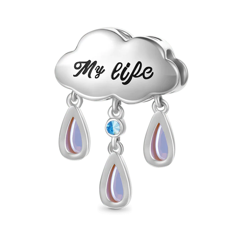 Gnoce "My Love, My Life" Dream Catcher Cloud Charm - Image 2