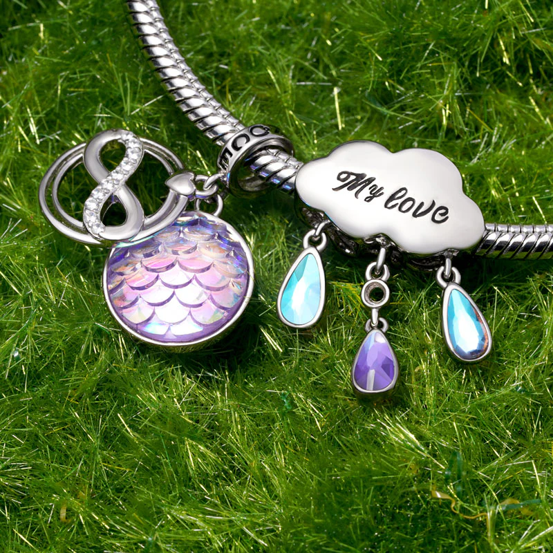 Gnoce "My Love, My Life" Dream Catcher Cloud Charm - Image 3