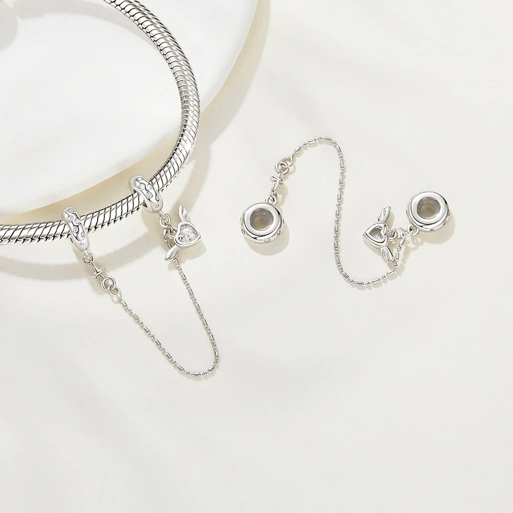 Gnoce Dream Love Wings Safety Chain Charm - Image 3