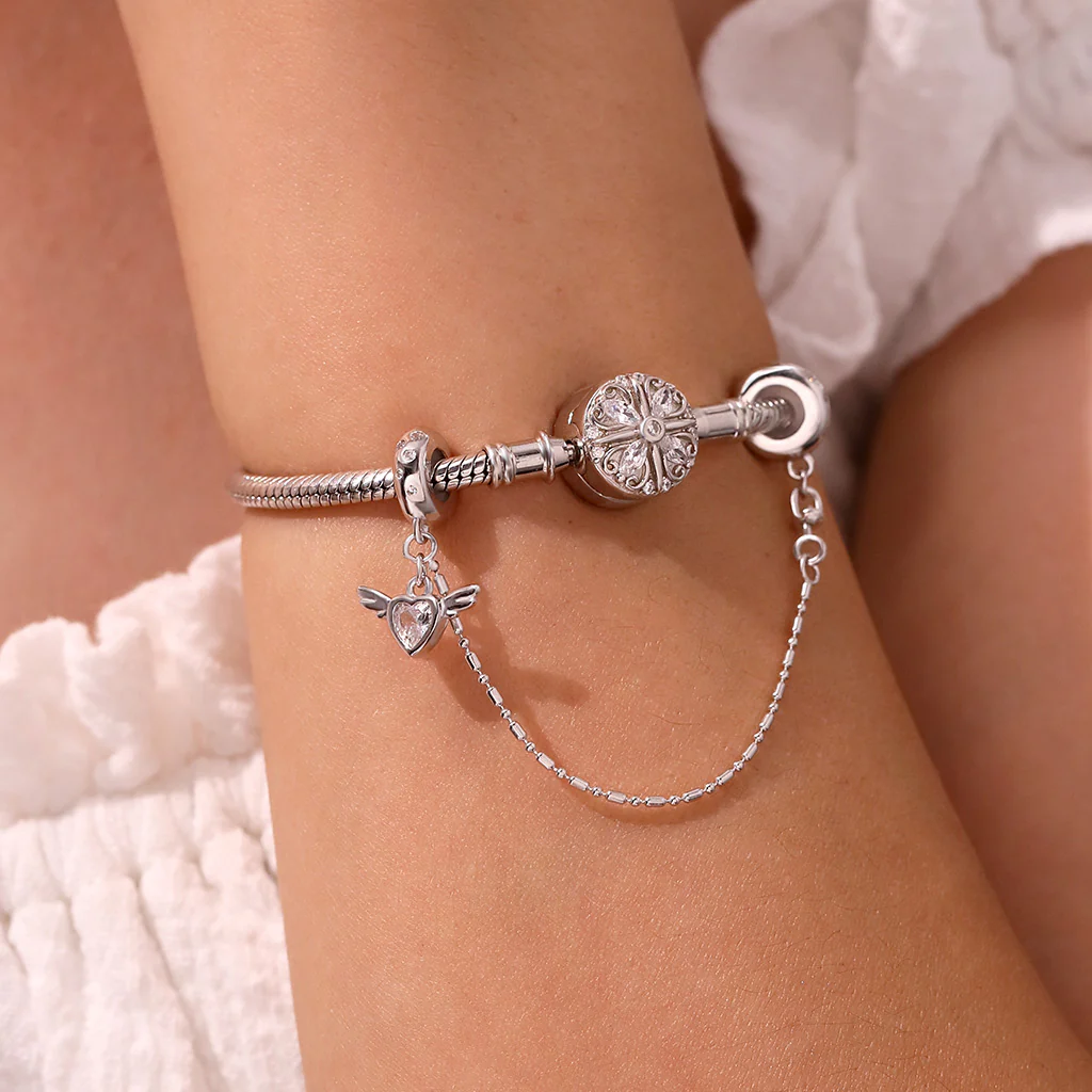 Gnoce Dream Love Wings Safety Chain Charm - Image 5