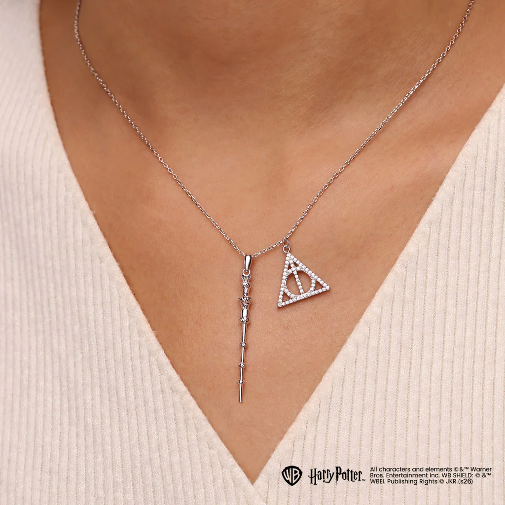 Gnoce  Harry Potter Elder Staff Deathly Hallows Necklace - Image 2