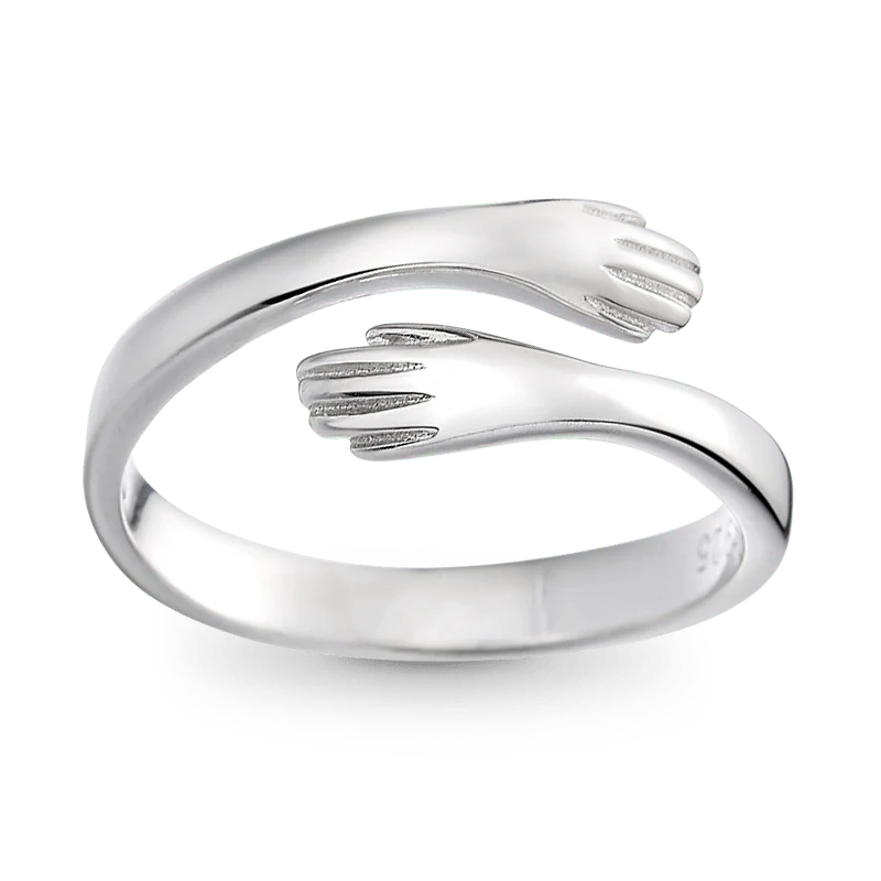 Gnoce Romantic Embrace Lover Adjustable Ring