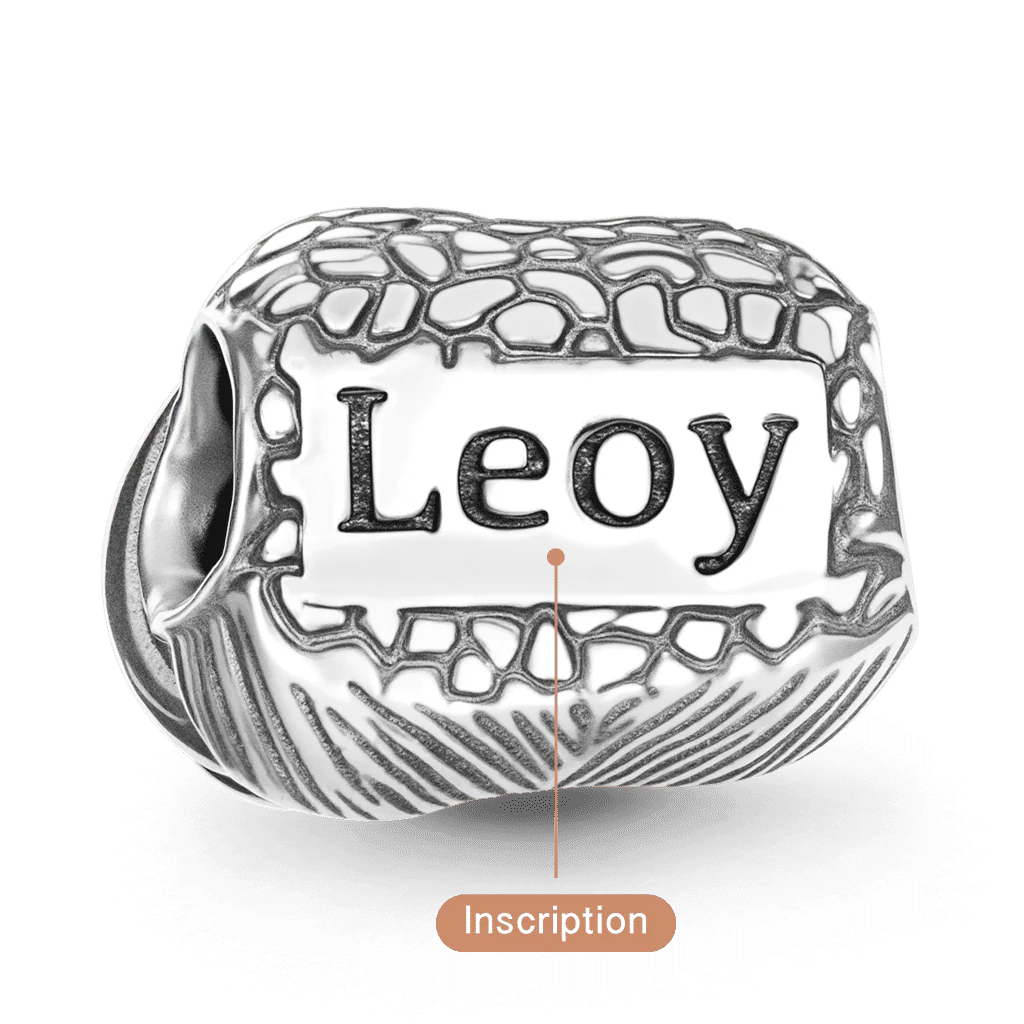 Gnoce  Engravable Nose Tongue Charm Platinum-plated Silver Blend - Image 5