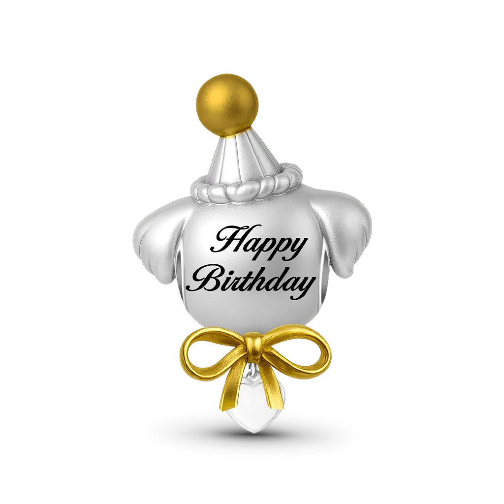 Gnoce Engravable Puppy Birthday Charm - Image 5