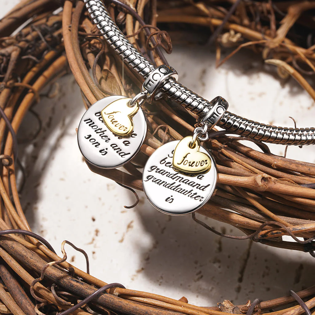 Gnoce Love Charm Platinum-plated Silver Blend - Image 3
