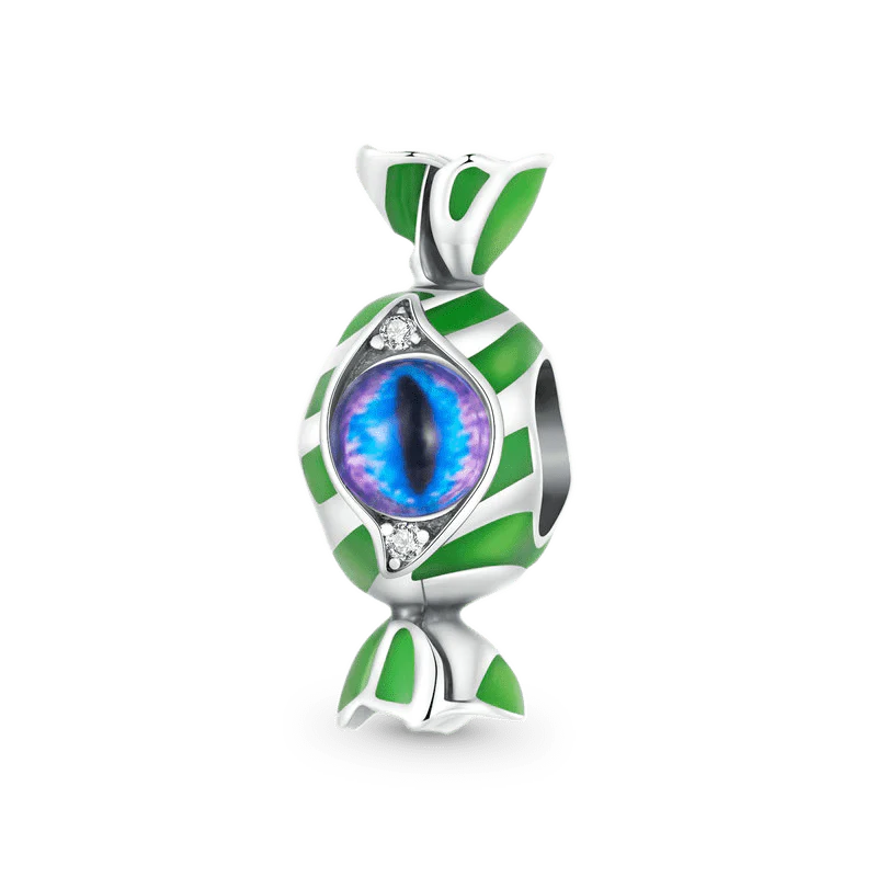 Gnoce Halloween Glow in the Dark Evil Eye Candy Charm - Image 2