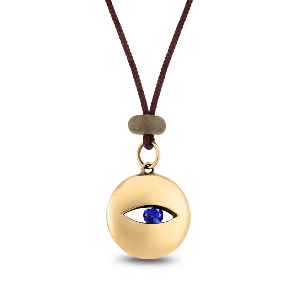 Gnoce "I See You In Me" Evil Eye Wishball Necklace - Image 2