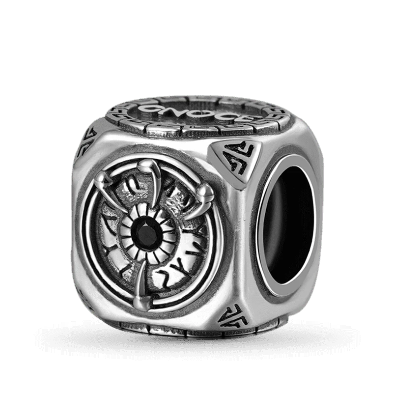 Gnoce Eye Vintage & Customized Classic Charm Platinum-plated Silver Blend - Image 2