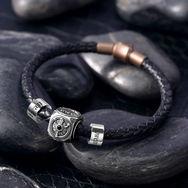 Gnoce Eye Vintage & Customized Classic Charm Platinum-plated Silver Blend - Image 6