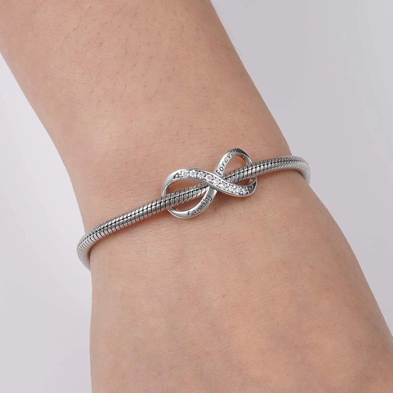 Family Forever Charm Sterling Silver - Image 3