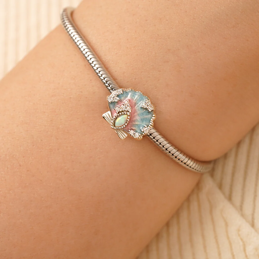 Gnoce Fantasy Colorful Shell Charm - Image 4