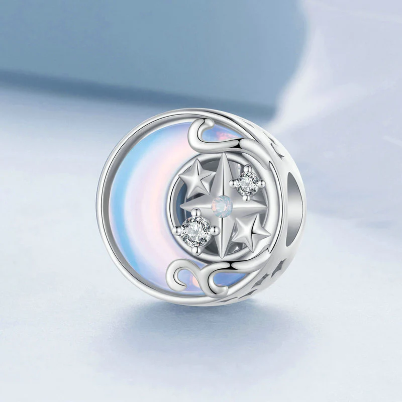 Gnoce Fantasy Moon Starburst Charm - Image 2