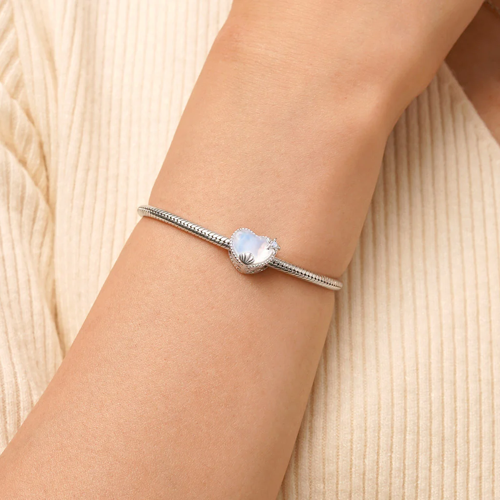 Gnoce Fantasy Ocean Heart Charm - Image 5