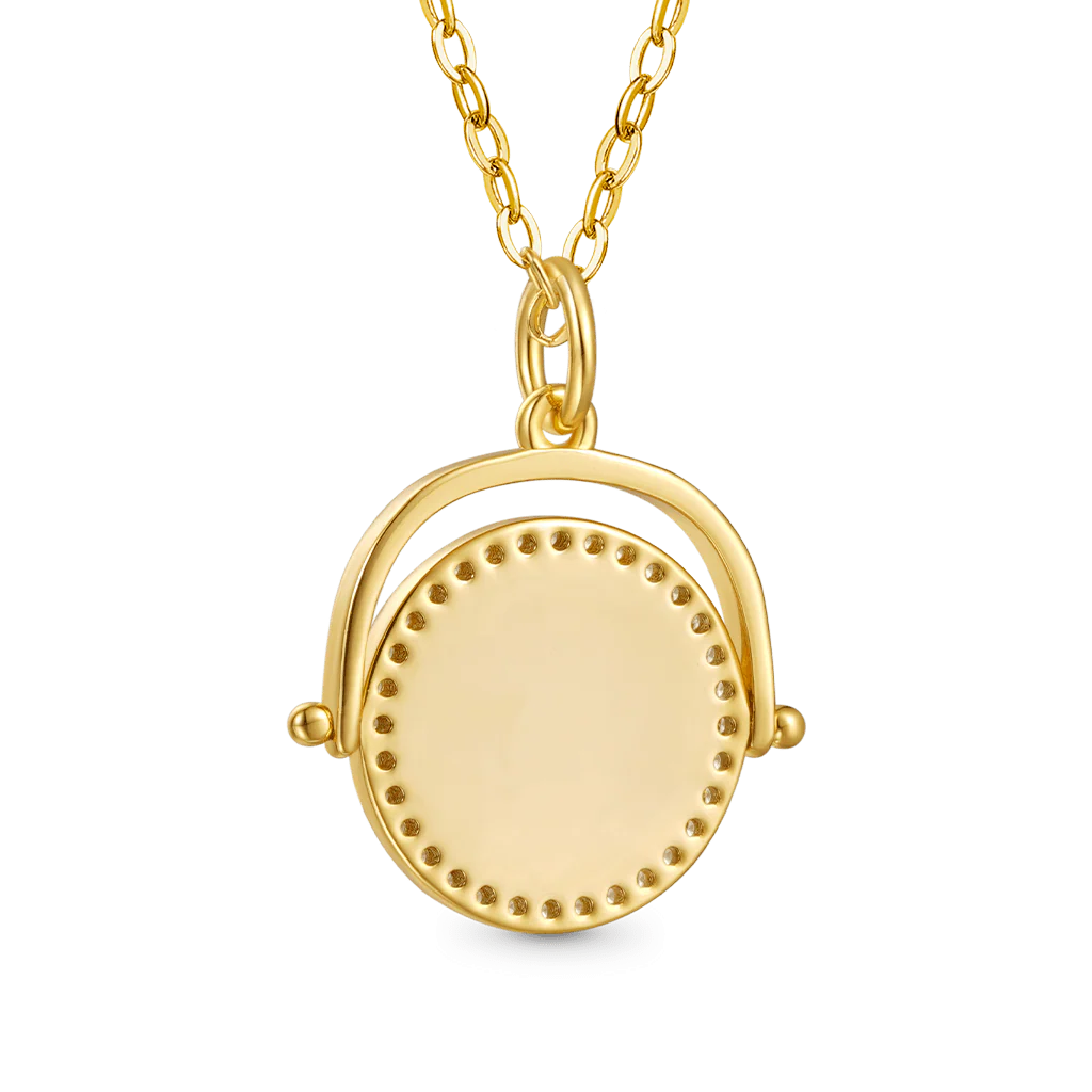Gnoce Personalized Fidget Toy Anti Anxiety Necklace - Image 2