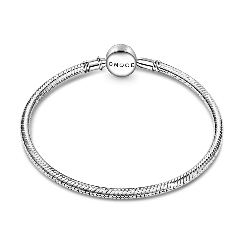 Gnoce Lily of the Valley Flower Bracelet Platinum-plated Silver Blend - Image 2