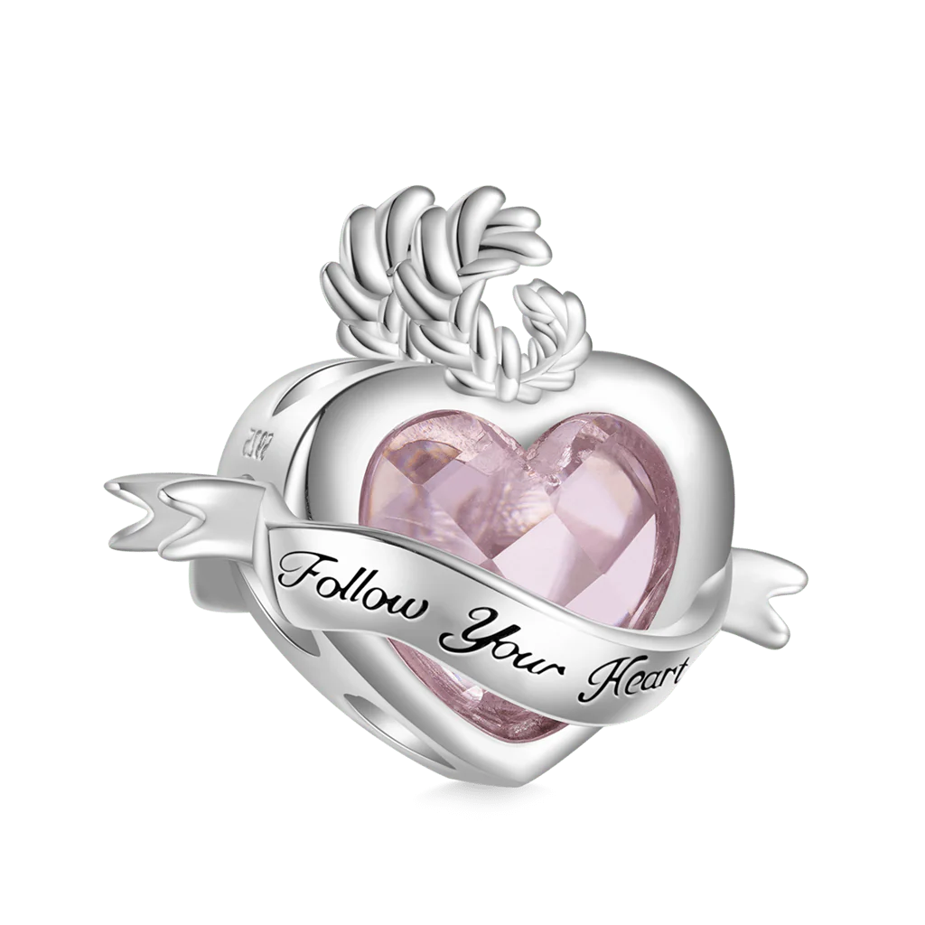 Gnoce Elegant Follow Your Heart Charm - Image 2
