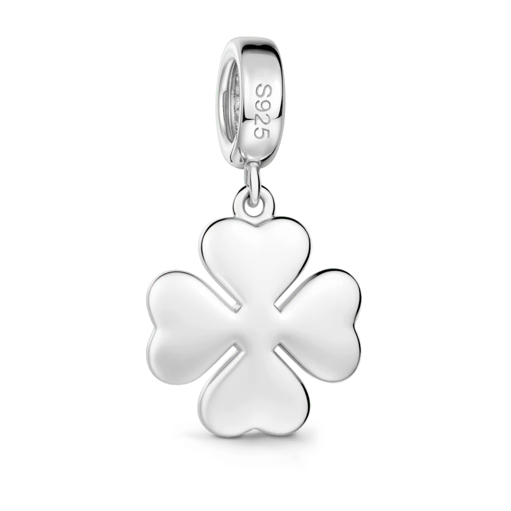 Gnoce Lucky Four-leaf Clover Pendant Dangle Charm - Image 5