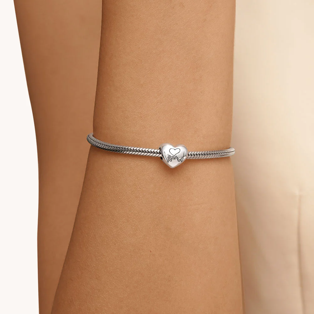Gnoce "Friends Are Family We Choose" Love Heart Charm - Image 5