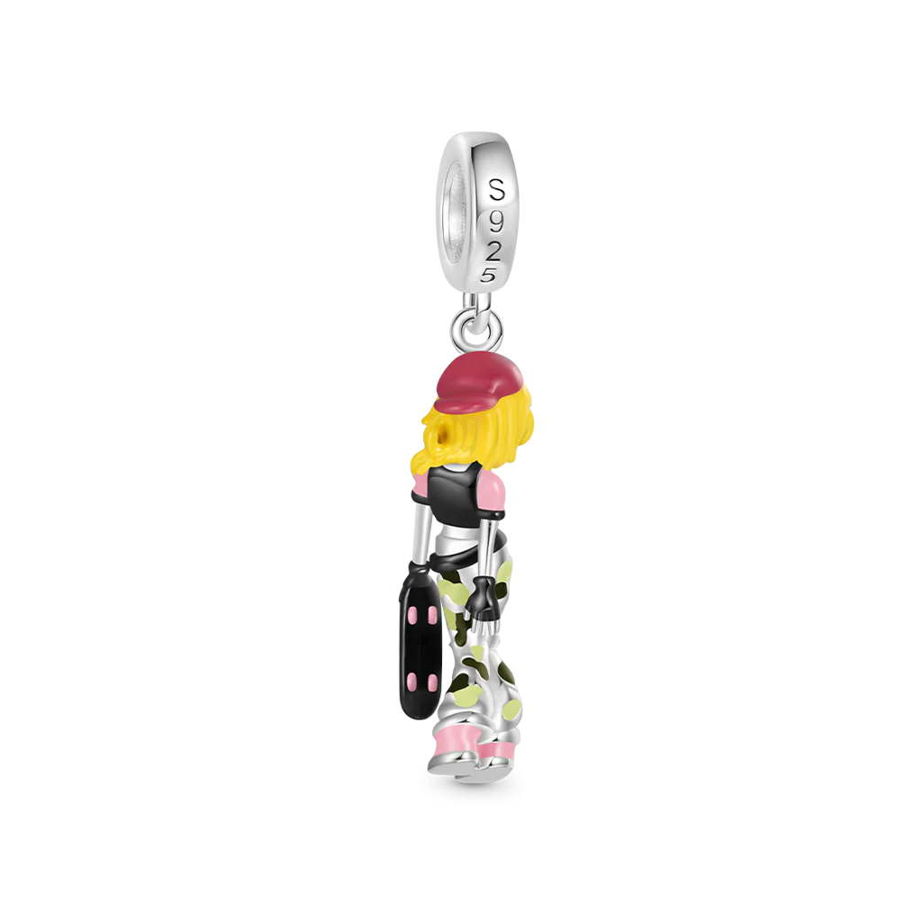 Gnoce Ghosttundra Jay Charm Platinum-plated Silver Blend - Image 2