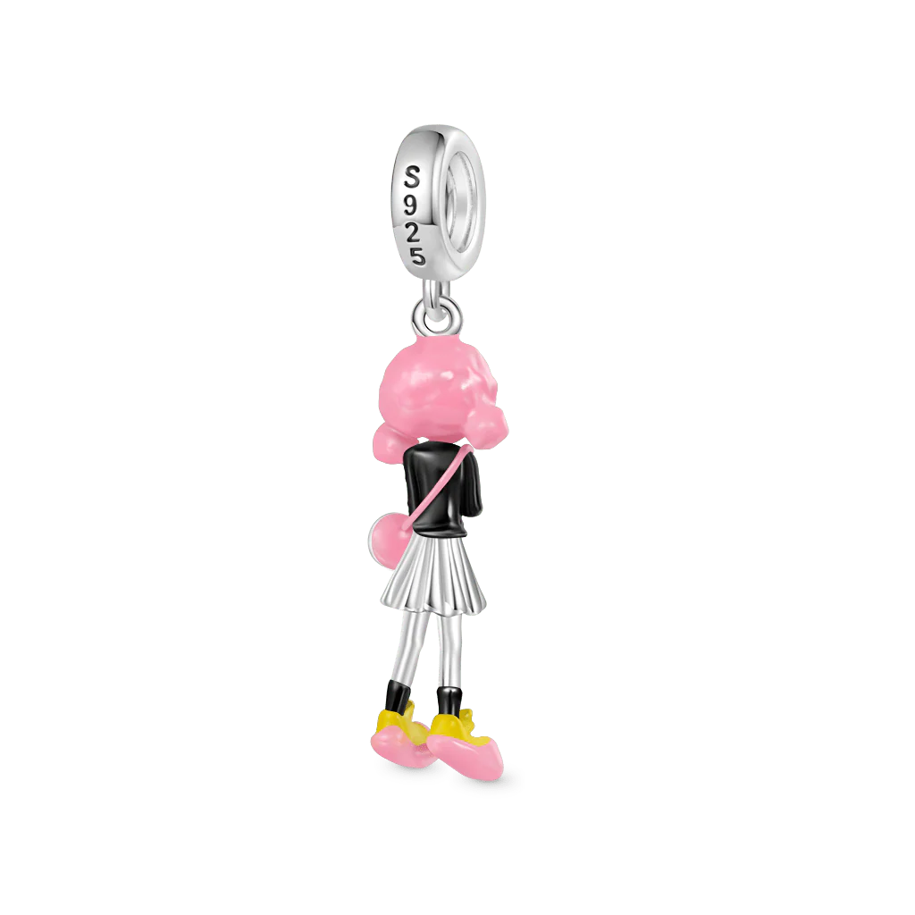 Gnoce Ghosttundra Maisie Charm Platinum-plated Silver Blend - Image 2