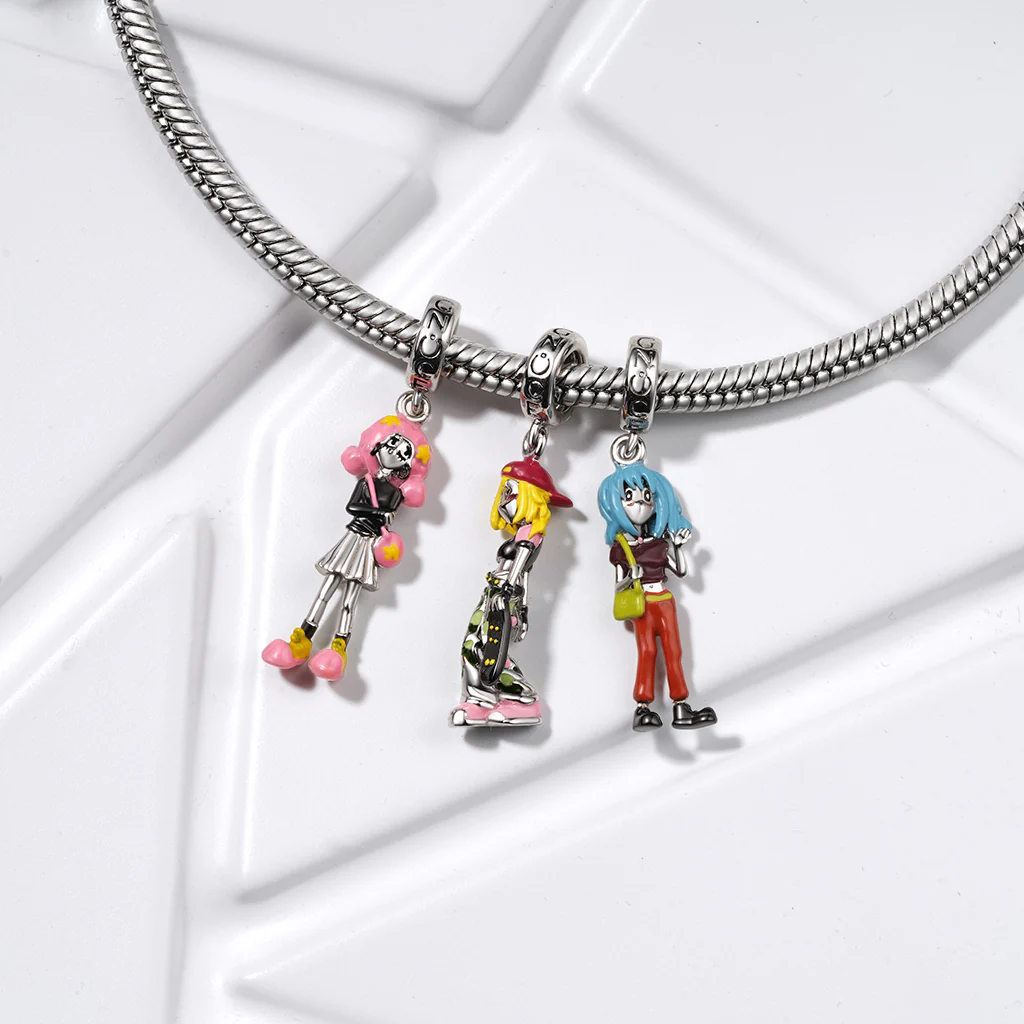 Gnoce Ghosttundra Maisie Charm Platinum-plated Silver Blend - Image 3