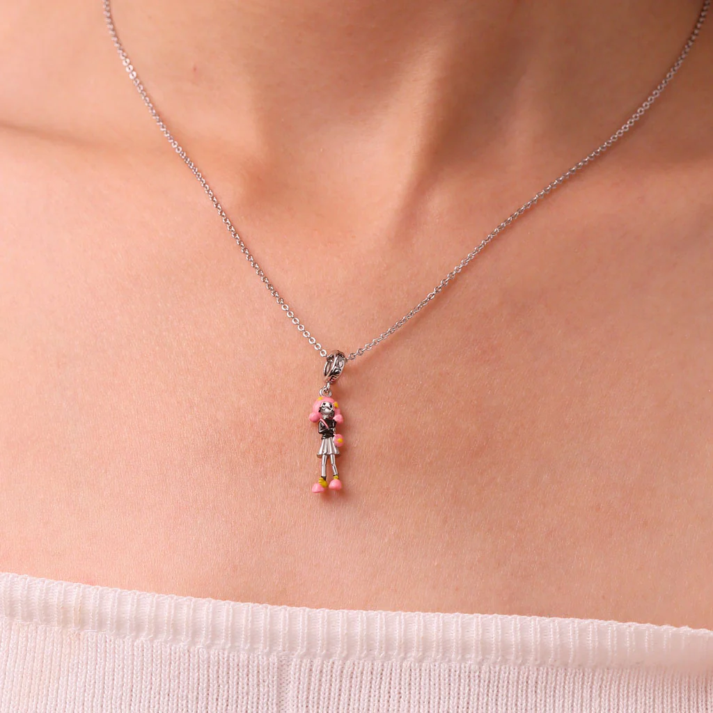 Gnoce Ghosttundra Maisie Charm Platinum-plated Silver Blend - Image 5