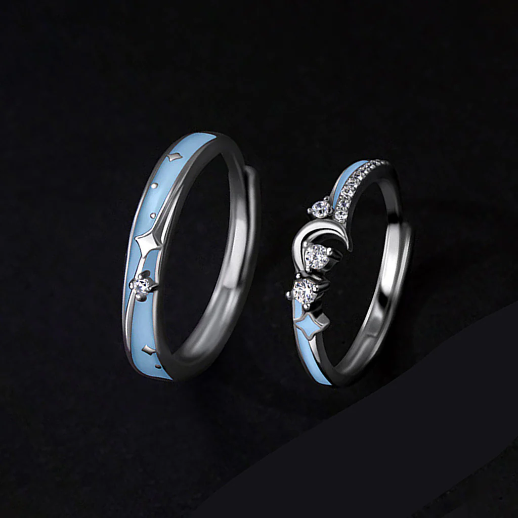 Gnoce Glowing Band Moon Adjustable Women's Band - Image 2