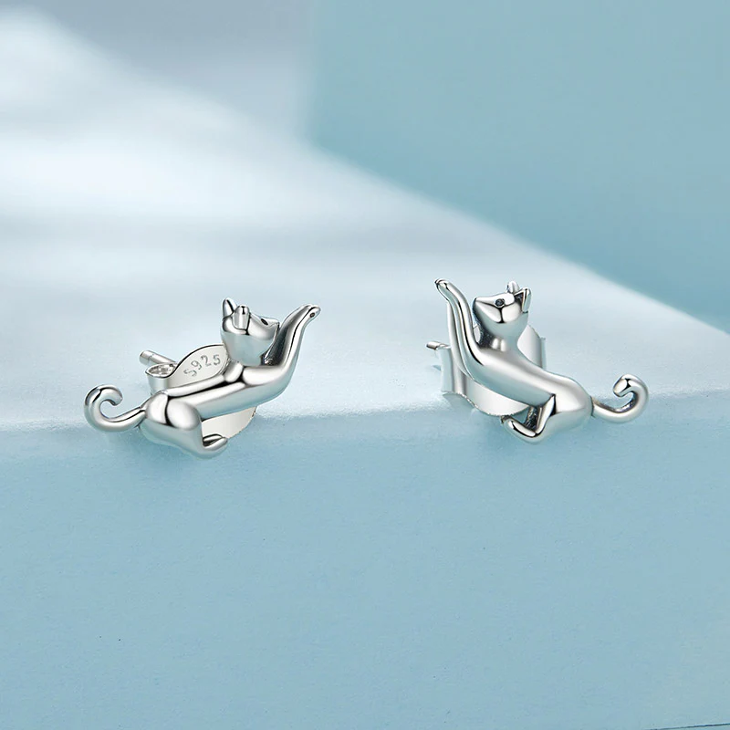 Gnoce Cat Earrings - Image 3