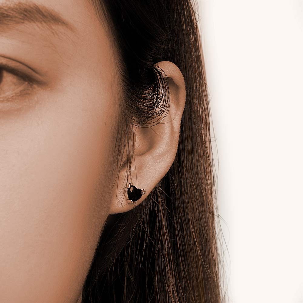 Gnoce Devil of Hearts Earrings - Image 4