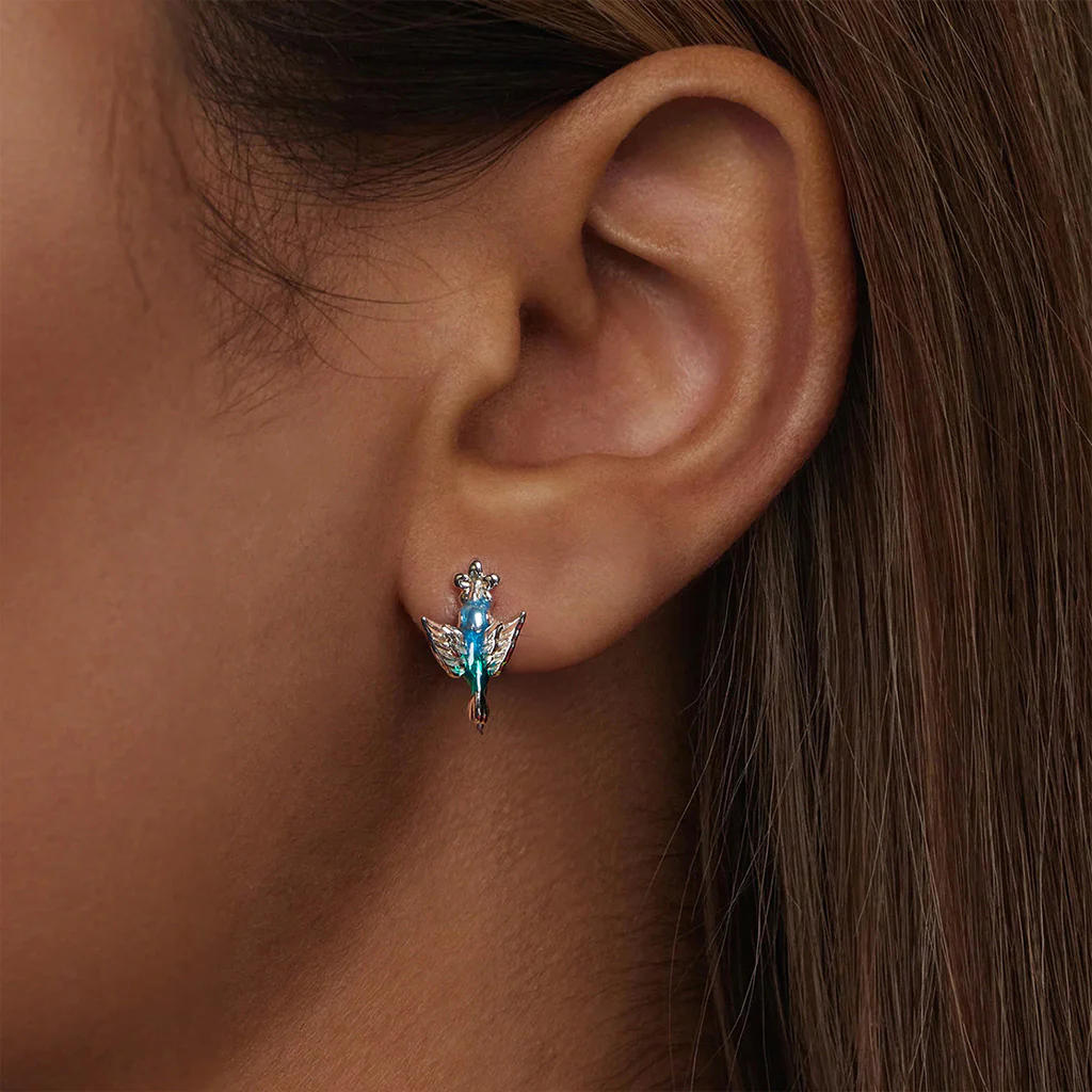 Gnoce Hummingbird Ear Hook - Image 4