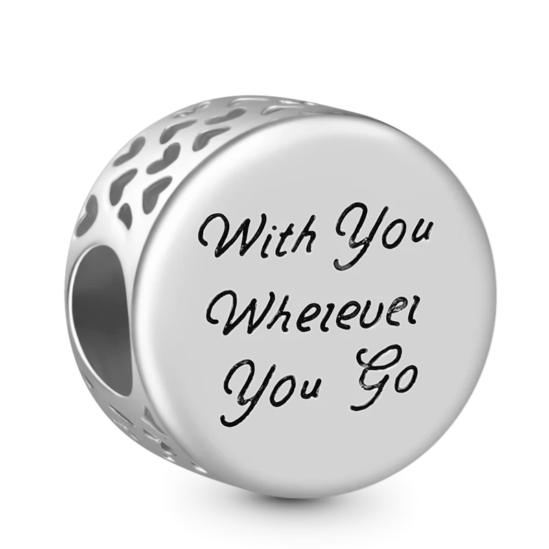 Gnoce Luminous Mermaid Charm Platinum-plated Silver Blend - Image 3