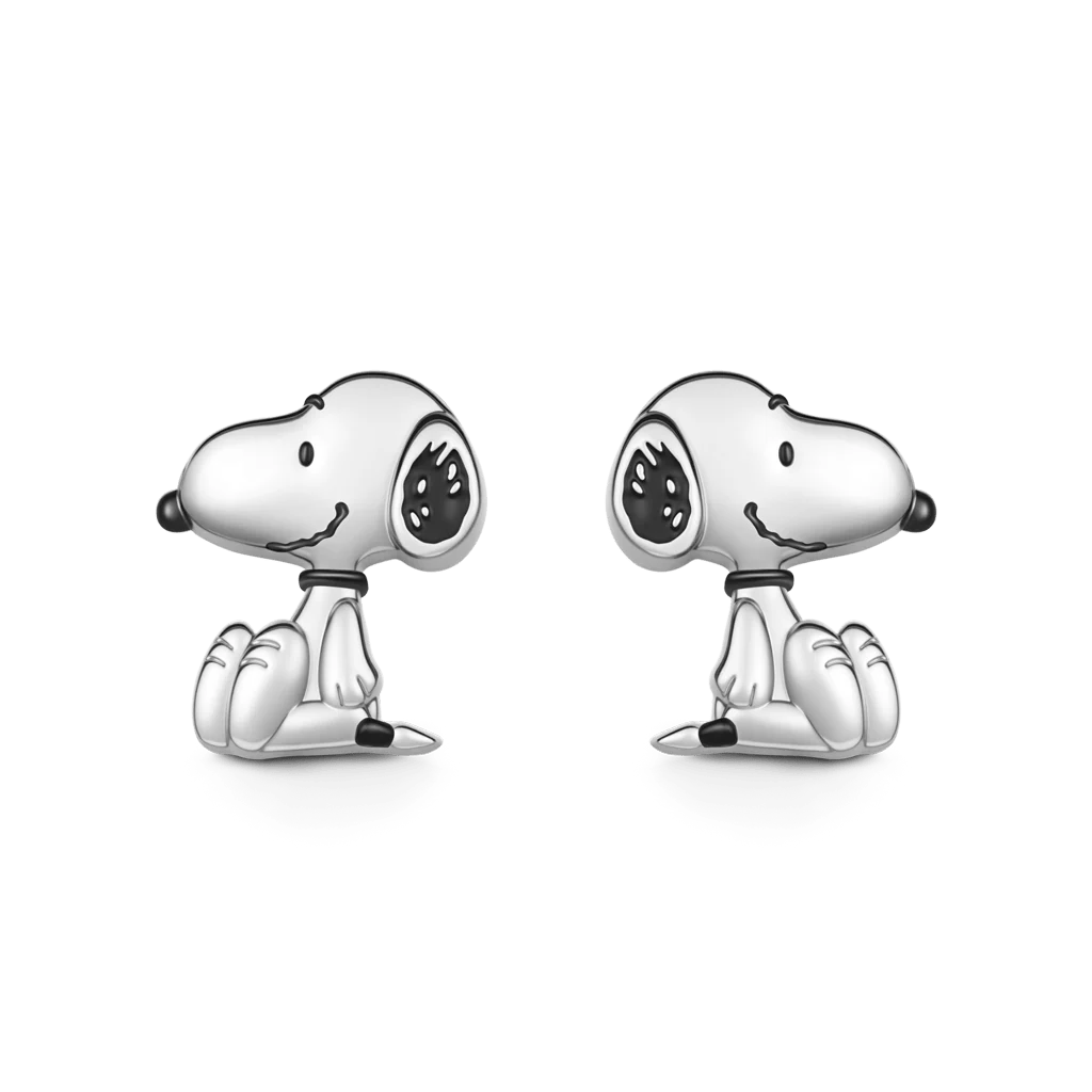 Gnoce Peanuts Snoopy Stud Earrings - Image 2