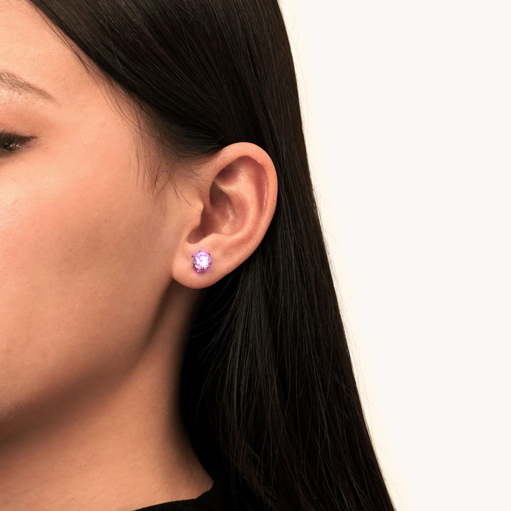 Gnoce Pink Party Light-up LED Stud Earring - Image 6