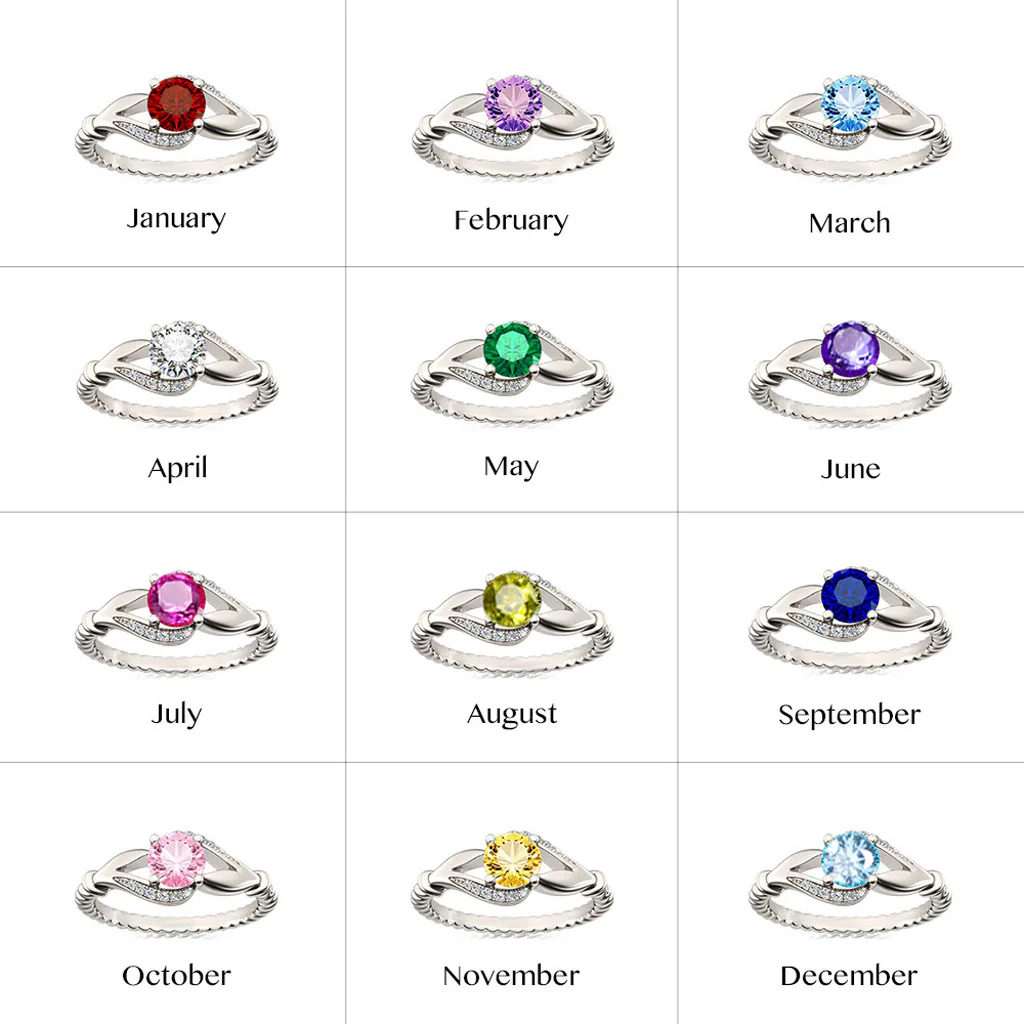 Gnoce Round Split Shank Engagement Ring - Image 5