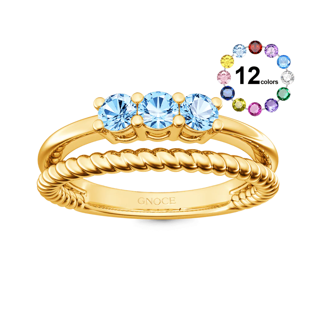 Gnoce Split Shank Engagement Ring