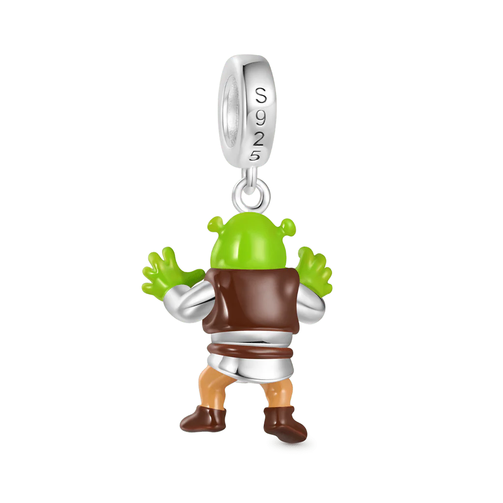 Gnoce Green-skinned Shrek Pendant Dangle Charm - Image 2