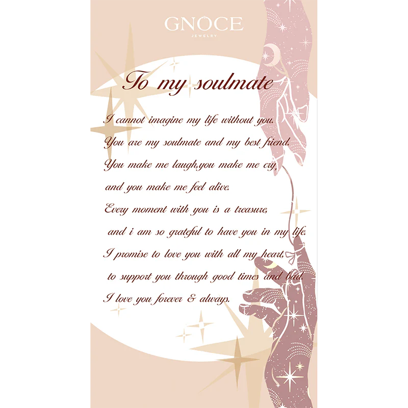 Gnoce Greeting Message Card For Soulmate