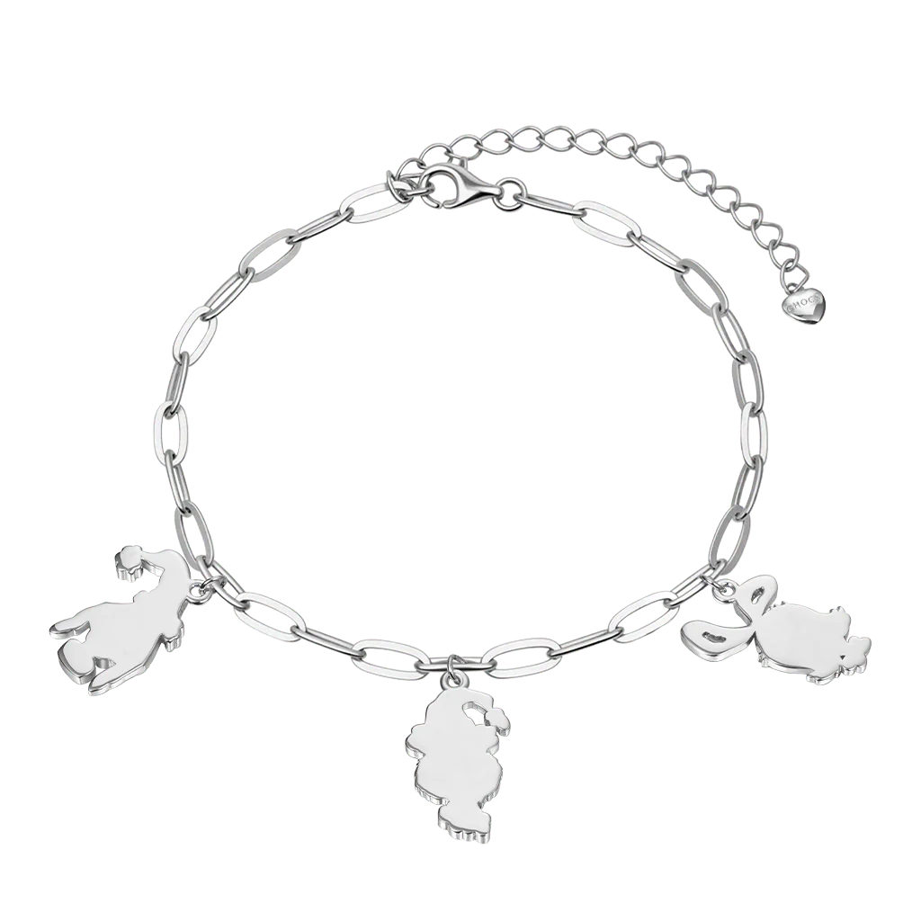 Gnoce Grinch Cindy-Lou & Max Chain Bracelet - Image 2