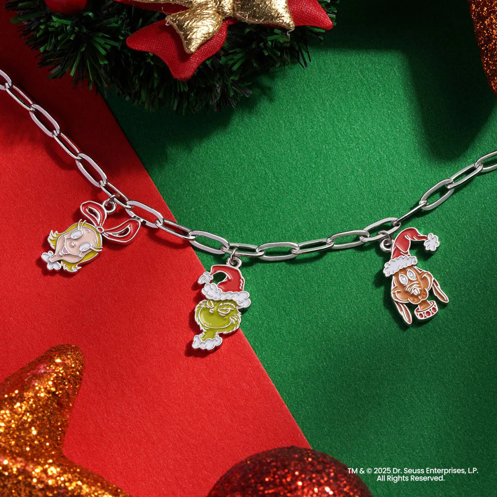 Gnoce Grinch Cindy-Lou & Max Chain Bracelet - Image 3