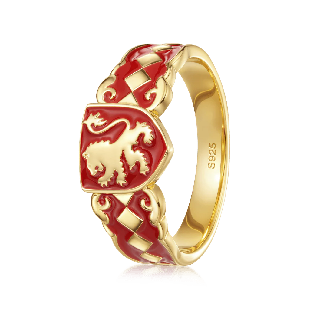 Gnoce Harry Potter Gryffindor Lion Band Ring - Image 4