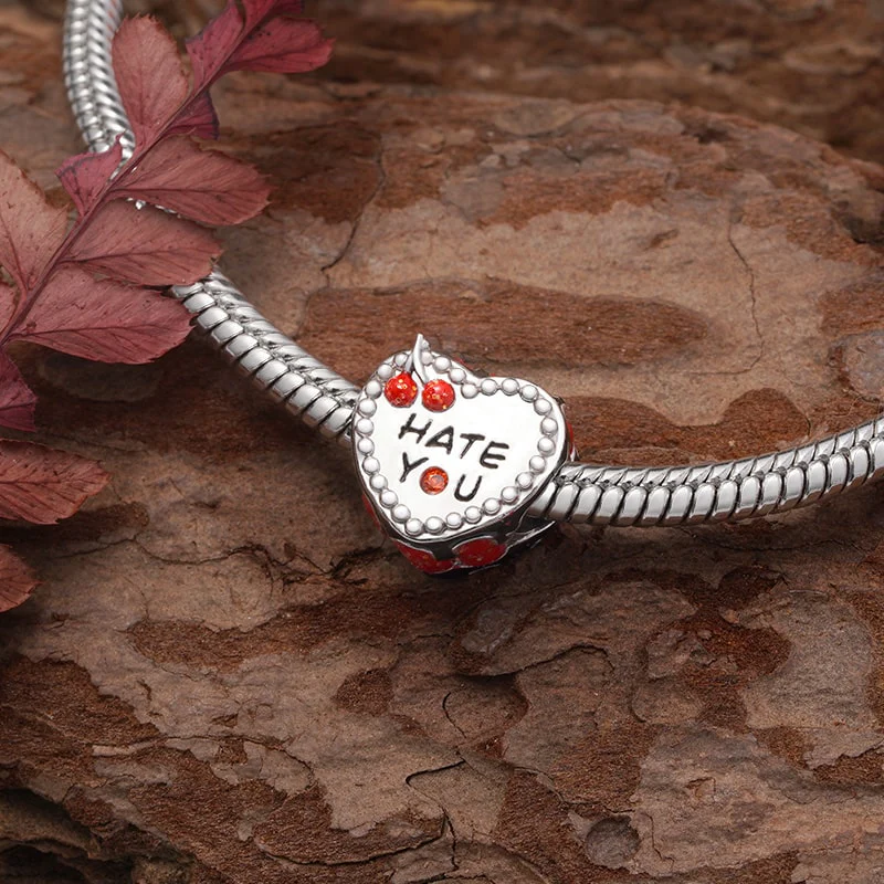 Gnoce "Hauntingly Delicious" Halloween Cake Charm Platinum-plated Silver Blend - Image 3