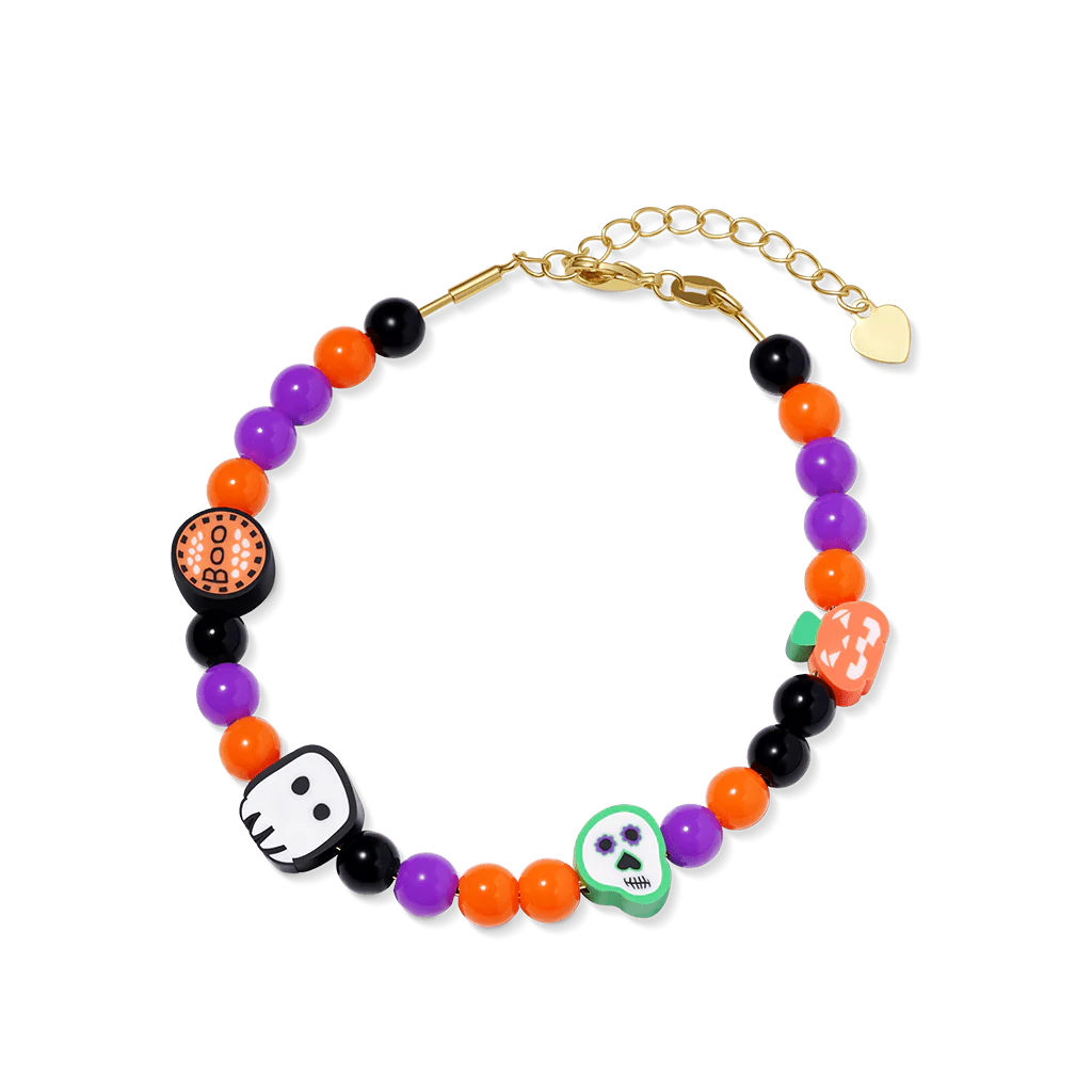 Gnoce Halloween DIY Multi Color Beaded Bracelet