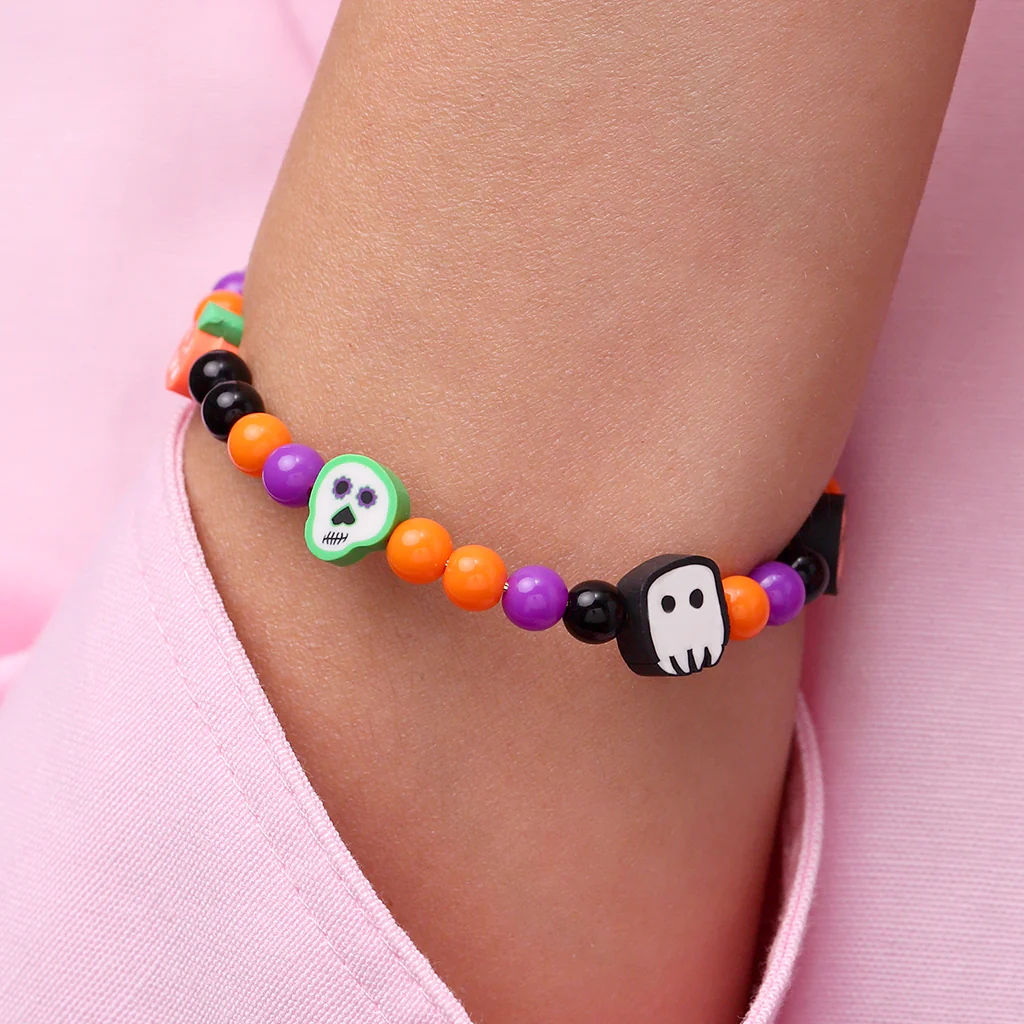 Gnoce Halloween DIY Multi Color Beaded Bracelet - Image 6