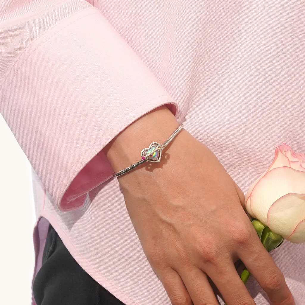 Gnoce Heart Planet Charm - Image 5