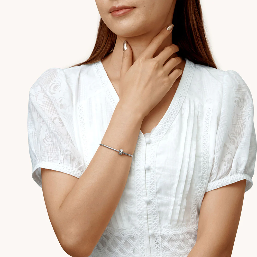 Gnoce Basic Heart to Heart Stopper Charm - Image 4