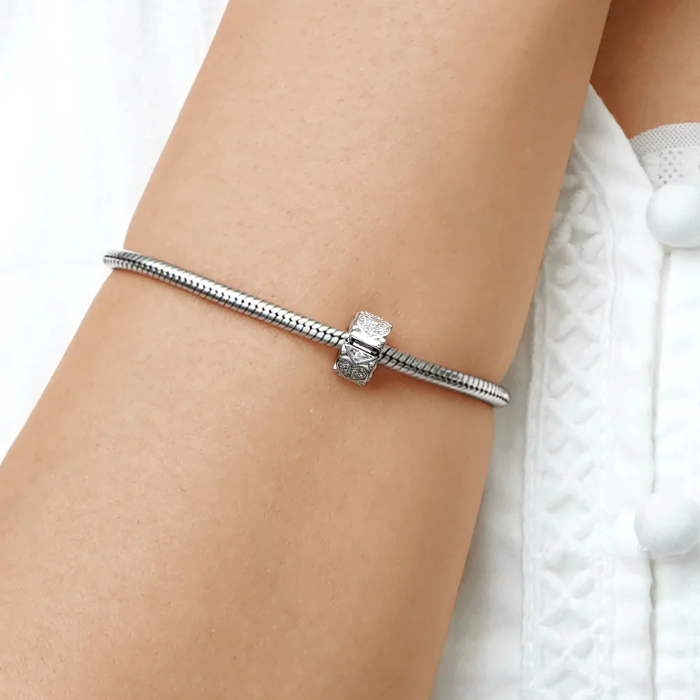 Gnoce Basic Heart to Heart Stopper Charm - Image 5
