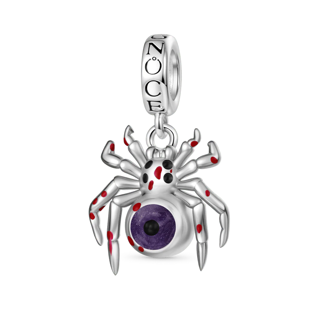 Gnoce Heated Color-changing Spider Charm Platinum-plated Silver Blend - Image 2