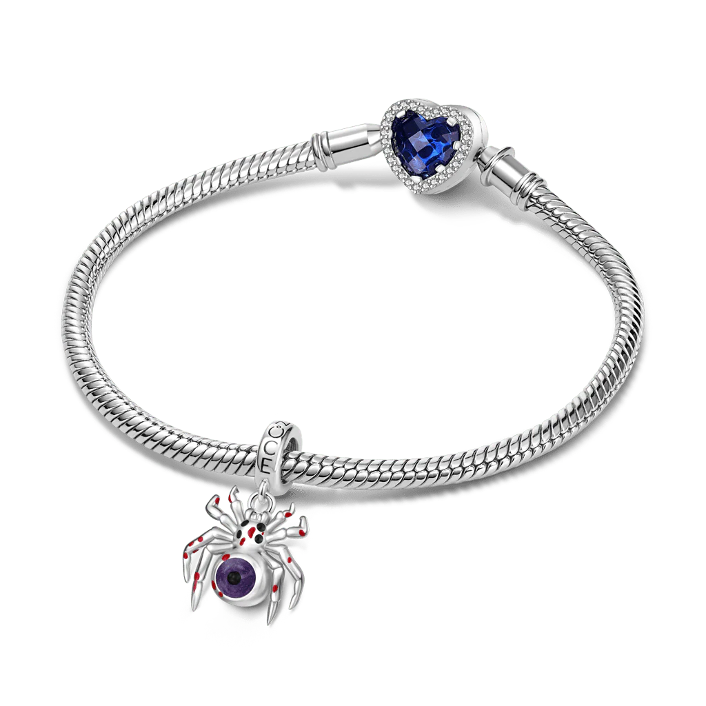 Gnoce Heated Color-changing Spider Charm Platinum-plated Silver Blend - Image 4